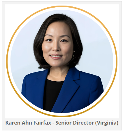 Karen Ahn Fairfax - Senior Director (Virginia)